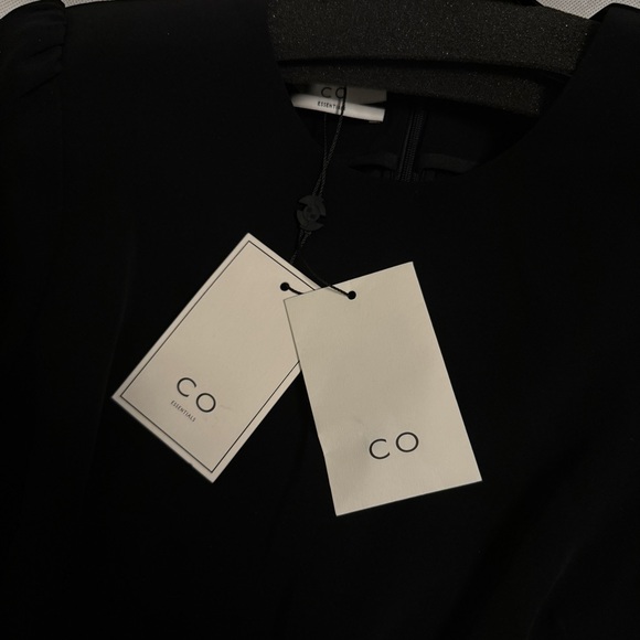 CO Essentials Pleated Panel Midi Dress | NWT | Size XS - Picture 14 of 15